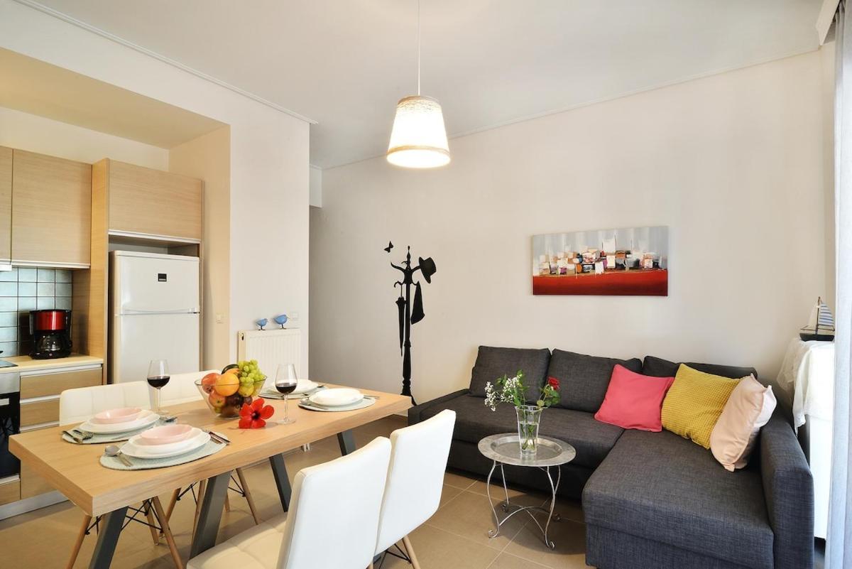 New Apartment Near The Beach. 하니아 외부 사진
